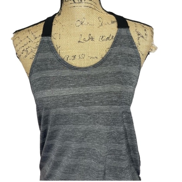 Nike Mesh Racerback Striped Athletic Tunic - Picture 6 of 11